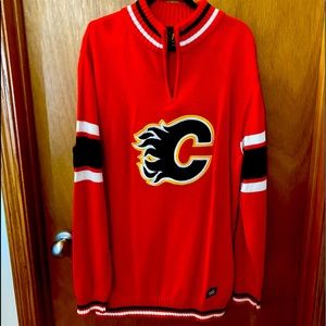 Authentic NHL Licensed Calgary Flames Sweater XL